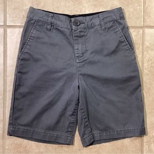 Blue Crown Gray Chino Shorts Boys Size 25